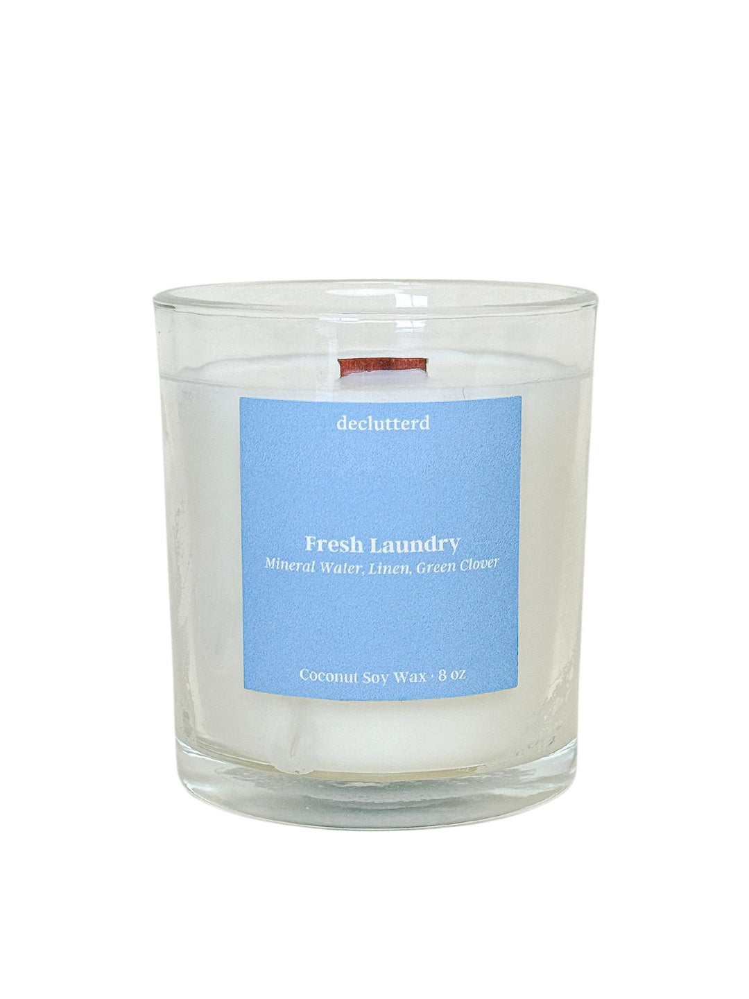 Fresh Laundry Wood Wick Candle