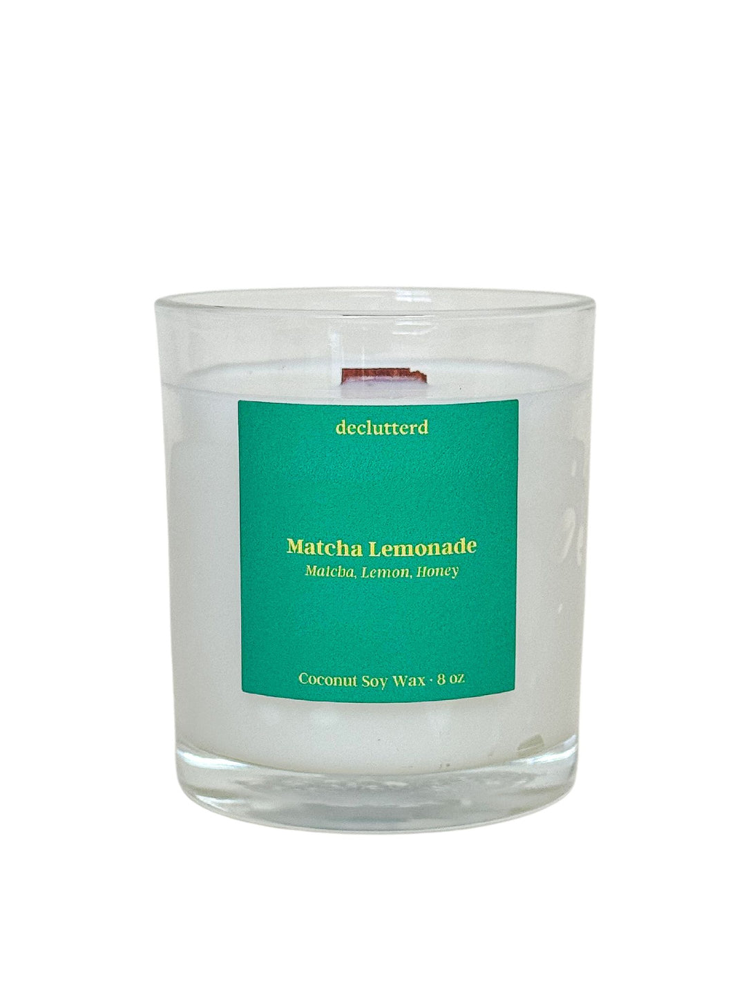 Matcha Lemonade Wood Wick Candle